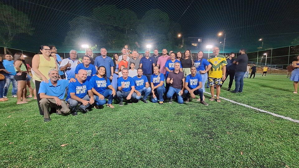 SEP Governo Do Estado Inaugura Campo Bom De Bola Em Cariacica