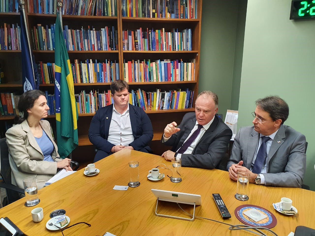 03.03.2020 - Reuniao Casagrande Duboc - Banco Mundial - Aguas e Paisagem|||Fotógrafo:Giovani Pagotto/Governo-ES