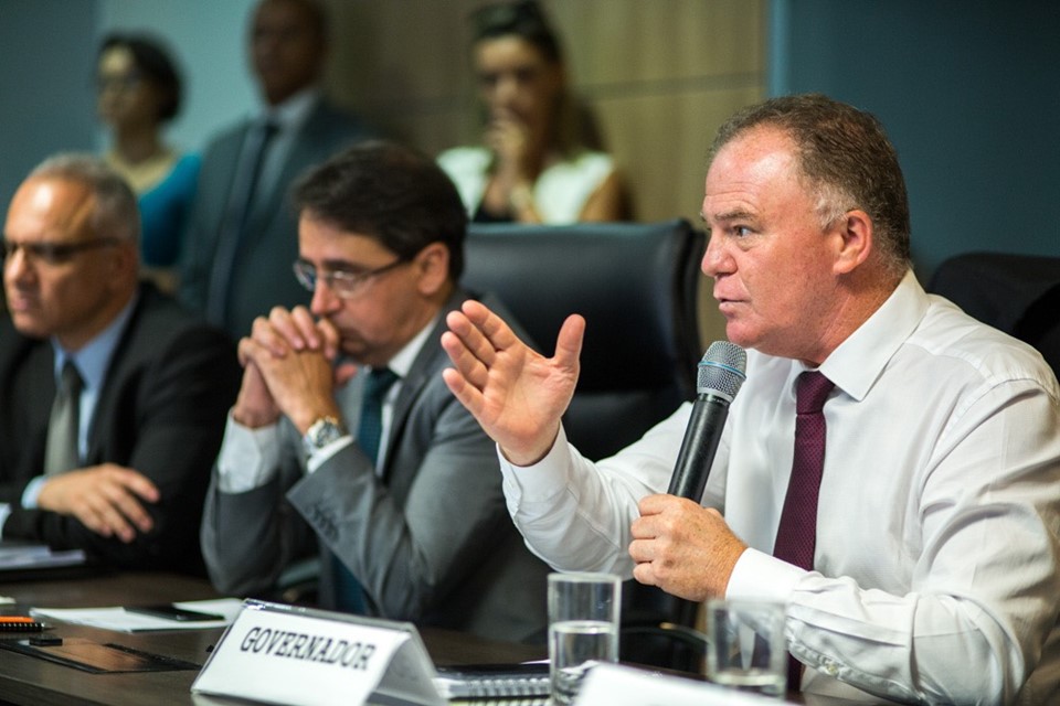 Governador Casagrande -  Alvaro Duboc e Roberto Sá