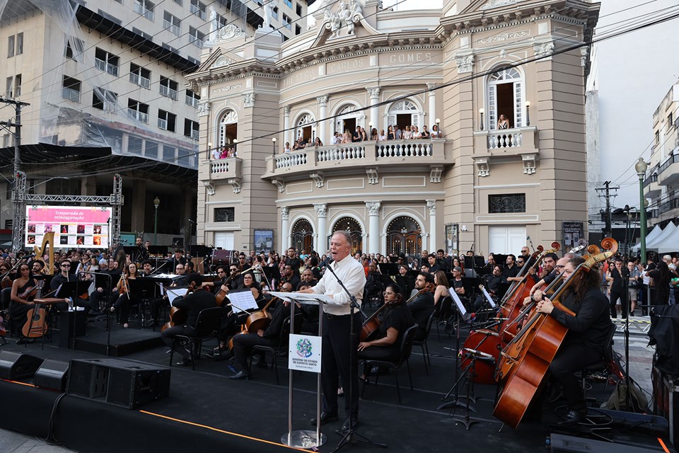 Theatro Carlos Gomess|||Fotógrafo:Hélio Filho/Secom