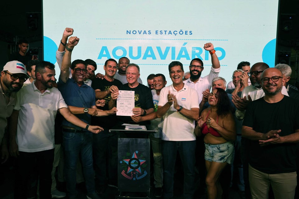 amplia Sistema Aquaviário|||Fotógrafo:Hélio Filho/Secom