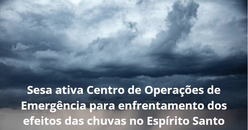 efeitos das chuvas