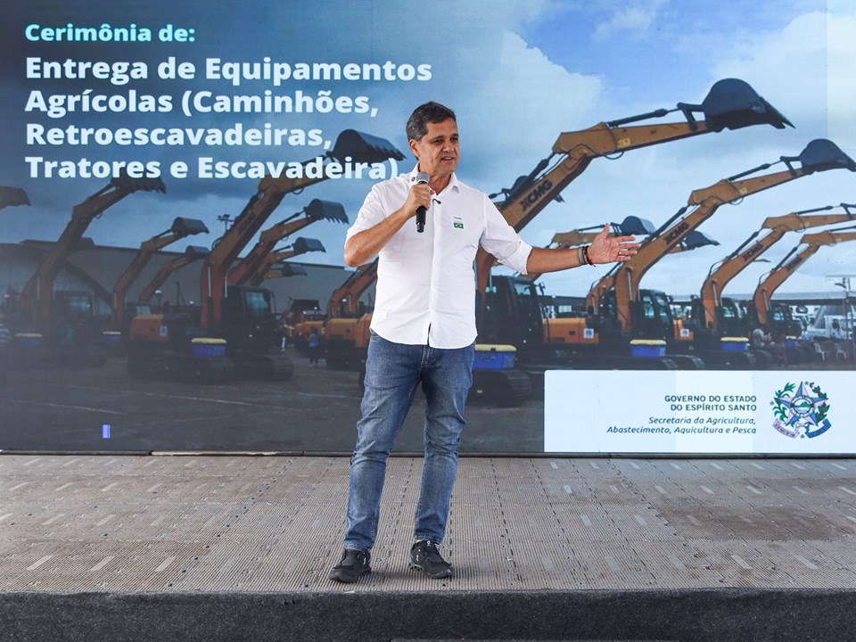máquinas|||Fotógrafo:Cid Costa e Leonardo Tononi/GovernoES