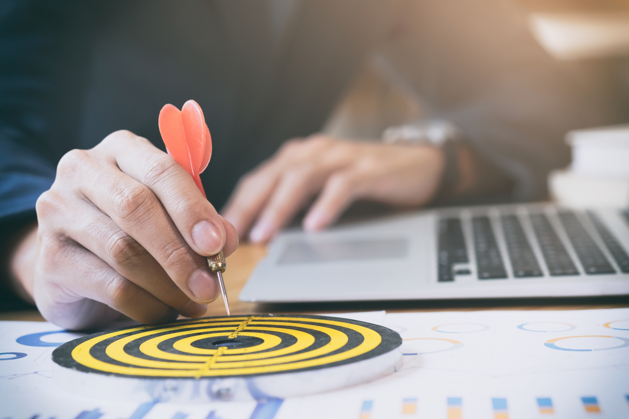 objectivos-de-meta-de-sucesso-estrategico-de-estrategia-de-negocios